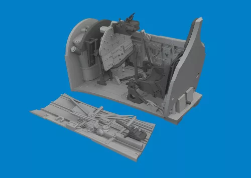 Eduard - P-40E cockpit PRINT  EDUARD