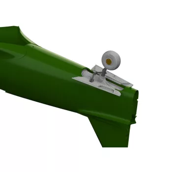 Eduard - P-40E tail wheel bay PRINT  EDUARD