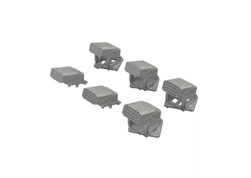 Eduard - UH-60 flare dispensers PRINT  ICM
