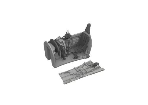 Eduard - P-40E cockpit w/ late seat PRINT  EDUARD