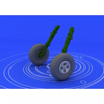 Eduard - Spitfire wheels - 4 spoke for Eduard