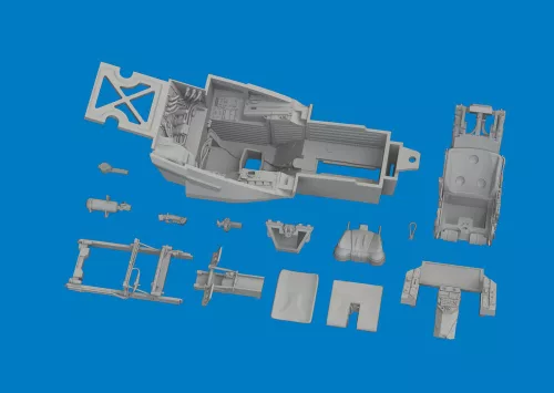 Eduard - F-35C cockpit PRINT for Tamiya