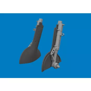   Eduard - Spitfire Mk.IX/XVI undercarriage legs PRINT for Eduard