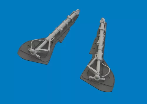 Eduard - Fw 190A-8/R2 undercarriage legs PRINT for Eduard