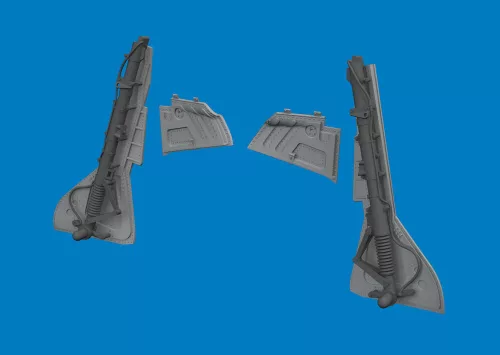 Eduard - Fw 190A-3/A-4 undercarriage legs PRINT for Eduard