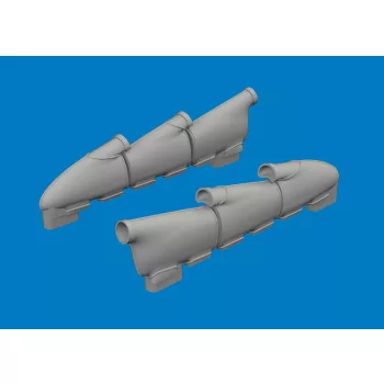 Eduard - Hurricane Mk.I exhaust rounded PRINT for Arma Hobby