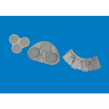 Eduard - P-40K radiators upgrade set PRINT for Eduard