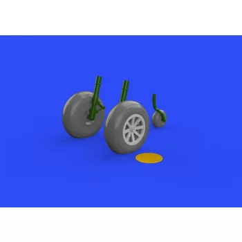Eduard - P-40B wheels for Airfix