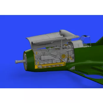 Eduard - Bf 109F engine & fuselage guns f.Eduard