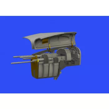 Eduard - P-38F/G nose gun bay for Tamiya