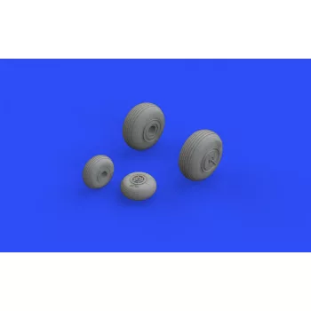 Eduard - Mi-24V wheels for Zvezda