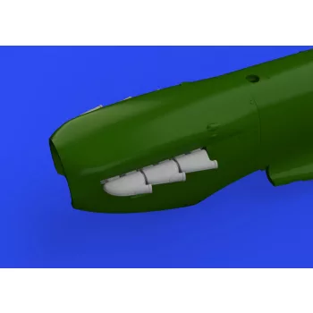   Eduard - Spitfire Mk.V Three-Stacks Exhausts Rounded 1/48 For Eduard