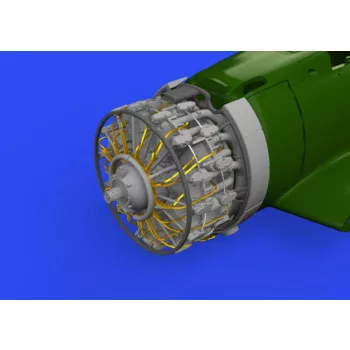 Eduard - A6M2 engine complete PRINT 1/48