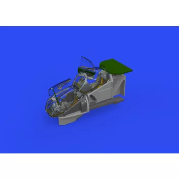   Eduard - Mi-24V cockpit black (Mi-35) PRINT & SPACE 1/48 EDUARD/ZVEZDA