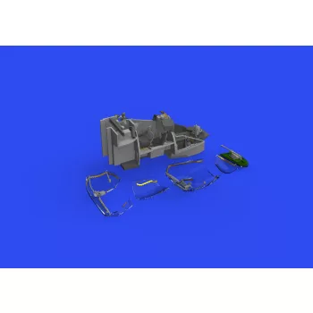   Eduard - Mi-24V cockpit turquoise PRINT & SPACE 1/48 EDUARD/ZVEZDA