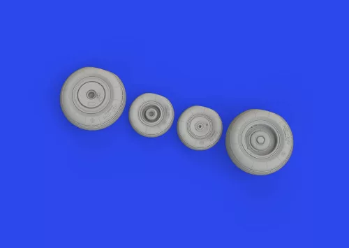 Eduard - Mi-8MT wheels 1/48 ZVEZDA