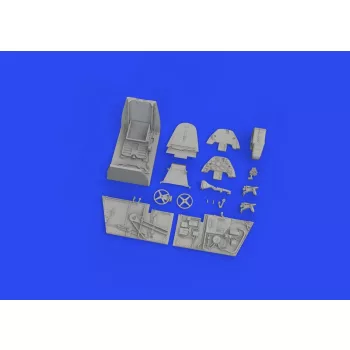 Eduard - Bf 109F cockpit PRINT 1/48 EDUARD