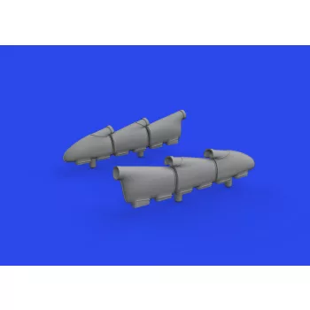 Eduard - Hurricane Mk.I exhaust stacks PRINT 1/48 HOBBY BOSS