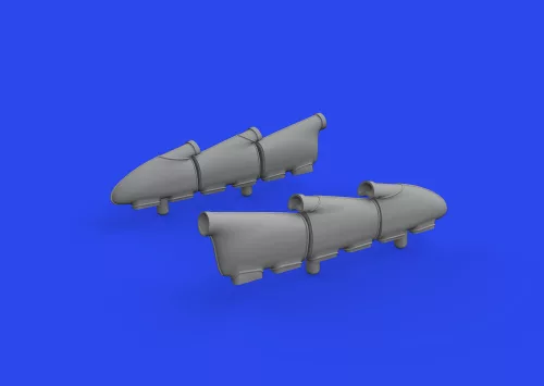 Eduard - Hurricane Mk.I exhaust stacks PRINT 1/48 HOBBY BOSS