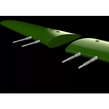 Eduard - Hurricane Mk.IIc gun barrels PRINT 1/48 ARMA HOBBY