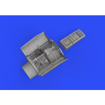 Eduard - F-16C wheel bays early PRINT 1/48 KINETIC