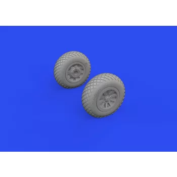 Eduard - P-51B/C wheels diamond tread for ARMA HOBBY