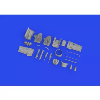 Eduard - Bf 109G-6 engine PRINT 1/72 EDUARD