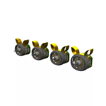 Eduard - B-24H engines PRINT  AIRFIX
