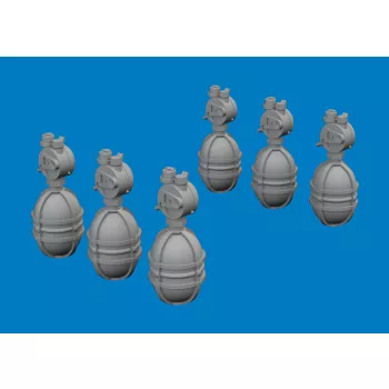 Eduard - WWII USAAF oxygen cylinder A-4 PRINT