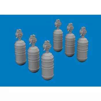 Eduard - WWII USAAF oxygen cylinder A-6 PRINT