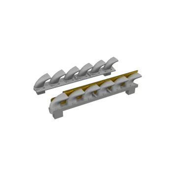 Eduard - Bf 109G-6 exhaust stacks PRINT  TAMIYA