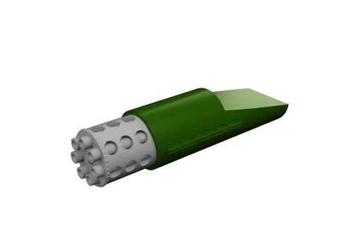 Eduard - A-10C rotary gun flash suppressor PRINT  GREAT WALL HOBBY