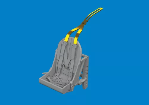 Eduard - Spitfire Mk.I/II/V metal seat w/ integral belts PRINT for IBG