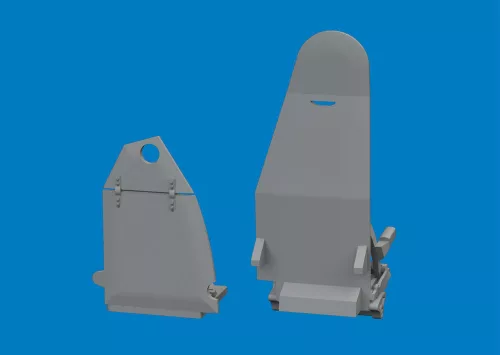 Eduard - Mosquito seats w/ integral belts PRINT for Special Hobby