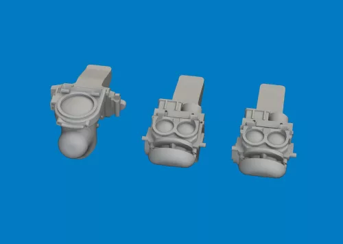 Eduard - P-51D gun sights PRINT for Arma Hobby