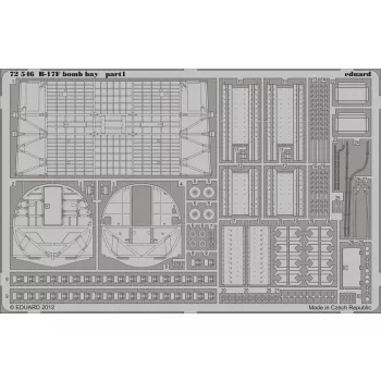 Eduard - B-17F bomb bay for Revell