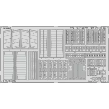 Eduard - PBM-5A bomb bay 1/72 ACADEMY