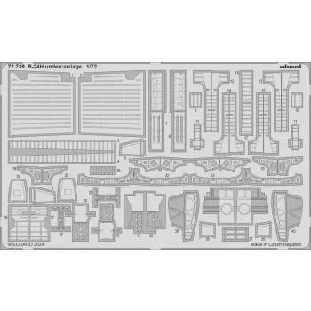 Eduard - B-24H undercarriage 1/72