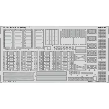 Eduard - B-24H bomb bay 1/72