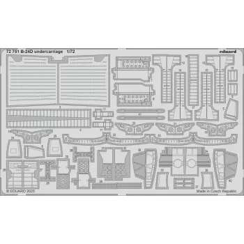 Eduard - B-24D undercarriage for Airfix
