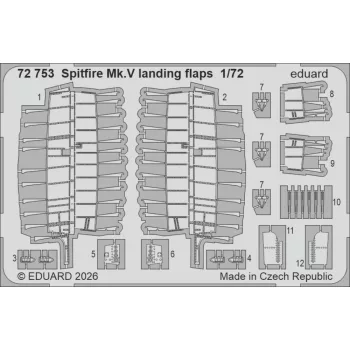 Eduard - Spitfire Mk.V landing flaps for Eduard