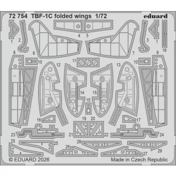 Eduard - TBF-1C folded wings for Hobby Boss