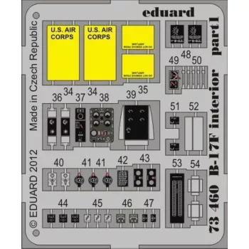 Eduard - B-17F interior S.A. for Revell