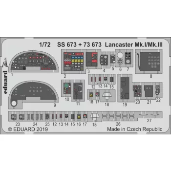 Eduard - Lancaster Mk.I/Mk.III interior f.Revell