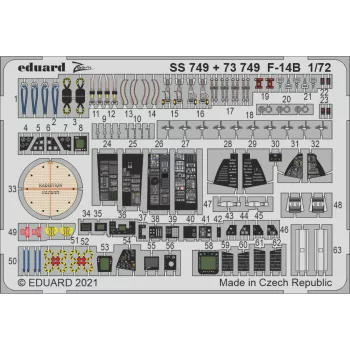 Eduard - F-14B 1/72 For Great Wall Hobby