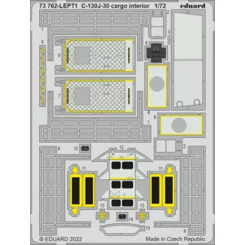 Eduard - C-130J-30 Cargo Interior For Zvezda