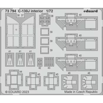 Eduard - C-130J interior 1/72 ZVEZDA