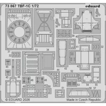 Eduard - TBF-1C for Hobby Boss