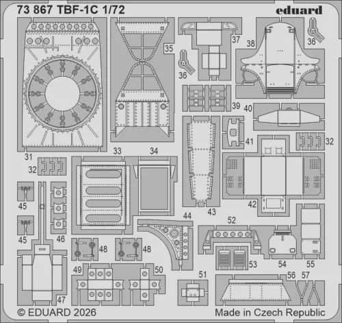 Eduard - TBF-1C for Hobby Boss