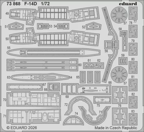 Eduard - F-14D for Tamiya